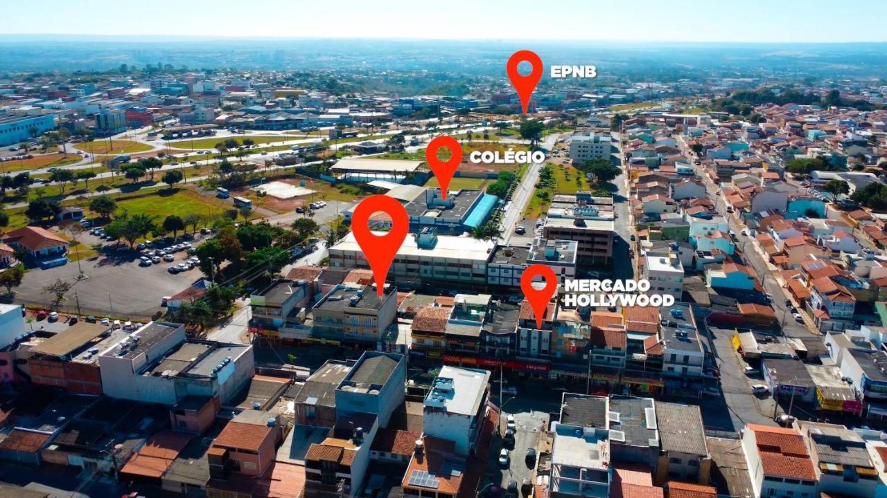 Apartamentos 2 Qtos C/Suite ,Cozinha Completa, Wi-Fi 1Giga, Jr Catito Brasília Exterior foto